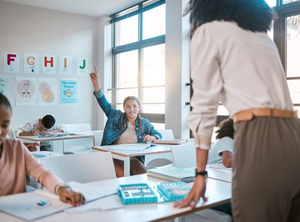 inquiry-based learning teacher asking student